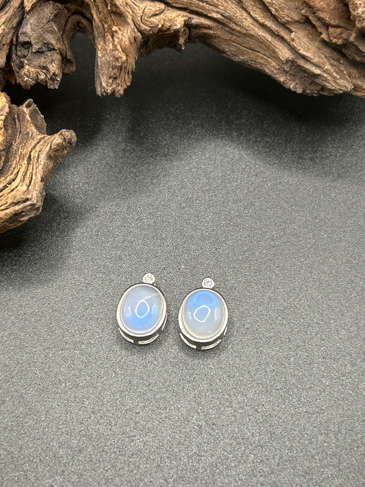 Mondstein Kettenanhänger