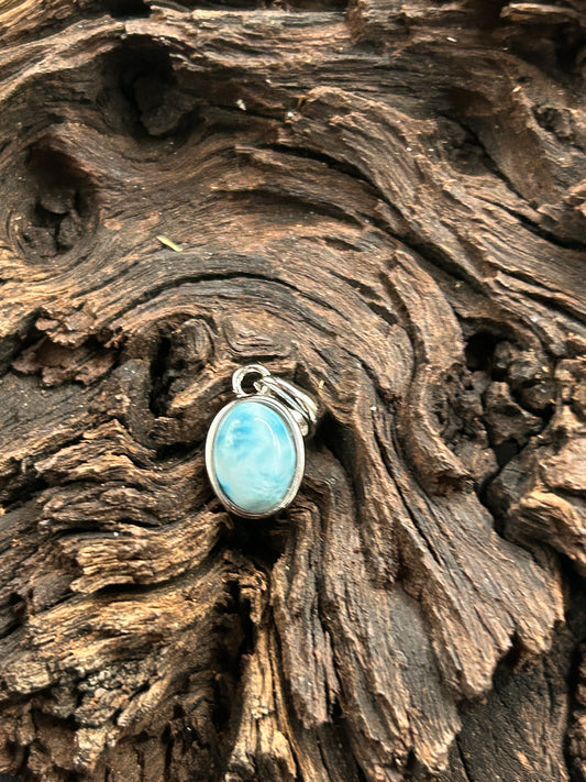 Larimar Kettenanhänger
