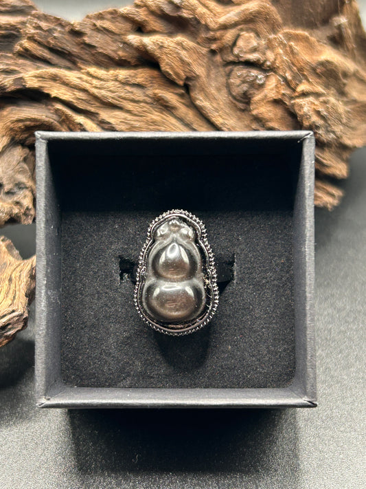 Silber Obsidian