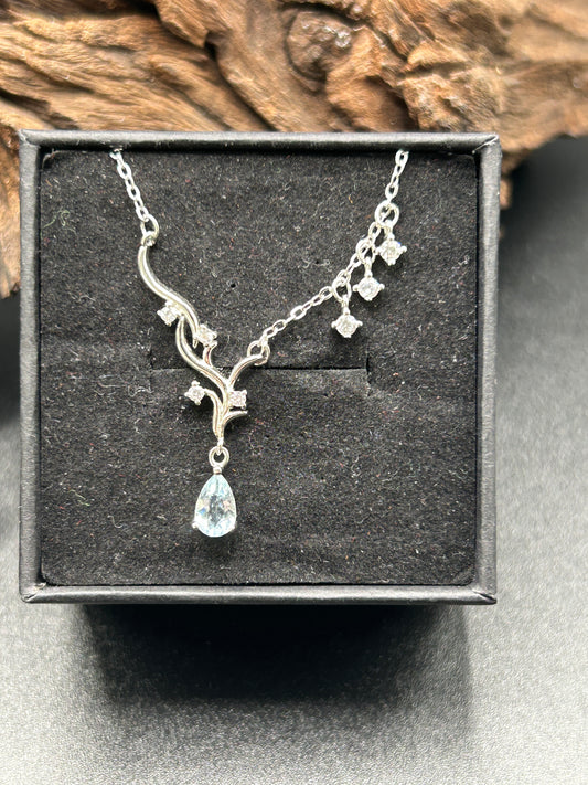 Aquamarin Kette