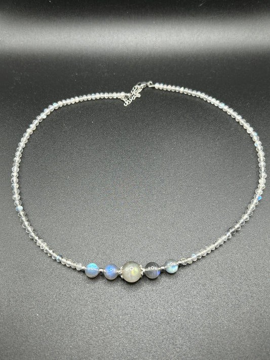 Labradorit Kette